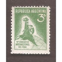 ARGENTINA 1932(351) IV CONGRESO DEL FRIO NUEVA SIN GOMA