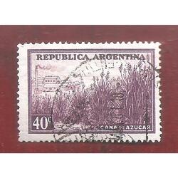 ARGENTINA 1935(378X)  PROC Y RIQ.: CAÑA DE AZUCAR:  TIZADO