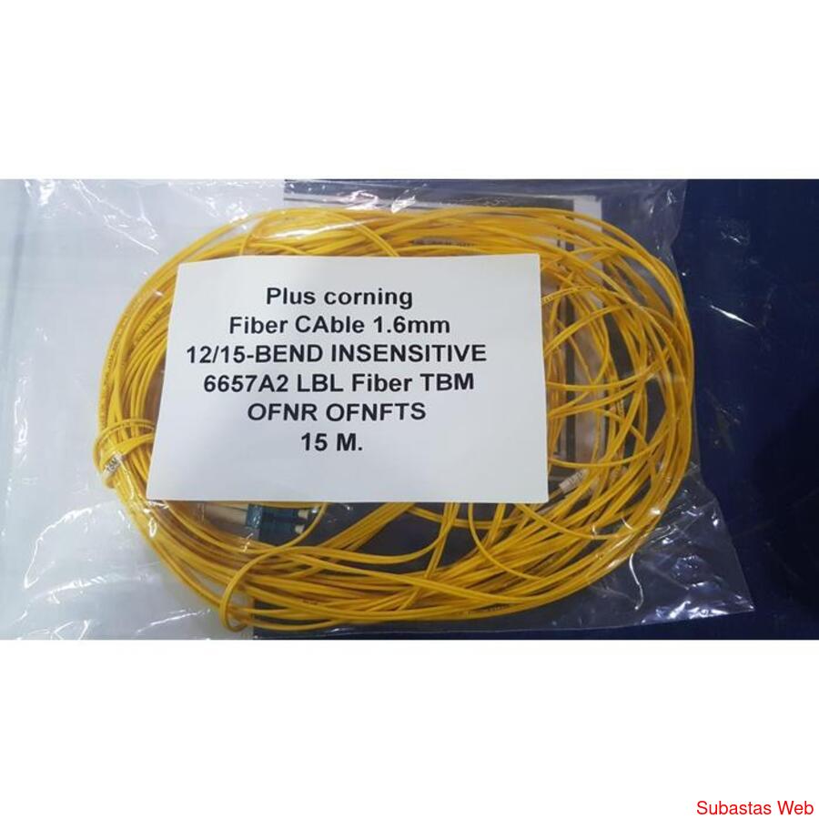 Cable Fibra Plus Corning LC/LC MM DPX Bend Insensitive 15M