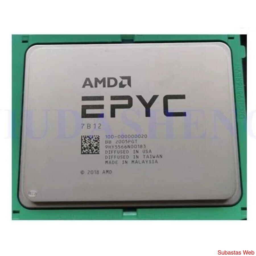 Microprocesador AMD EPYC 7B12 64n 128subp 256MB 2,25-3,4ghz