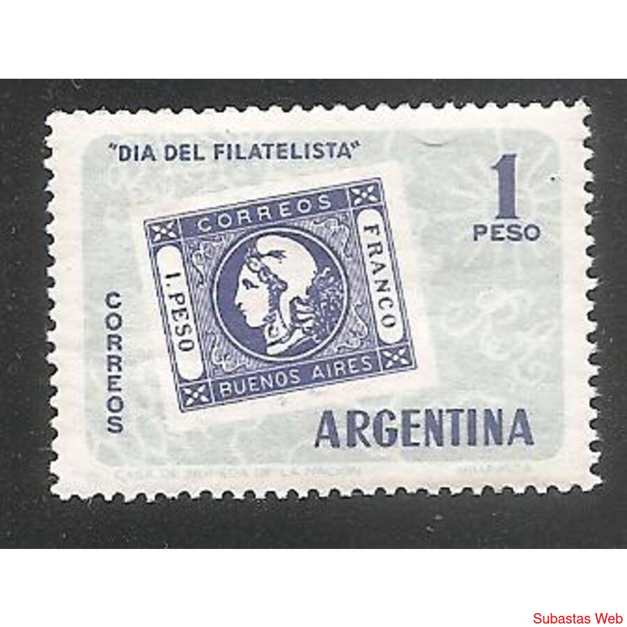 ARGENTINA  1959(611)  DIA DE LA FILATELIA  NUEVA