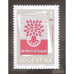 ARGENTINA  1960(616) DIA MUNDIAL DEL REFUGIADO  MINT