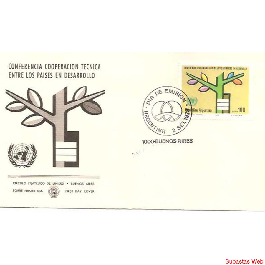 ARGENTINA 1978(1139) SOBRE PDE: COOPERACION TECNICA DE PAISE