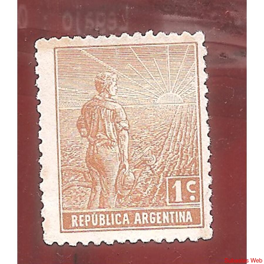 ARGENTINA 1911(168I) LABRADOR  SOL GRANDE  NUEVA SIN GOMA