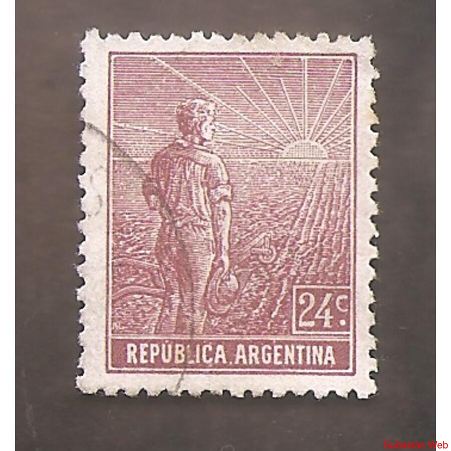 ARGENTINA  1911 LABRADOR  SOL GRANDE,  USADA