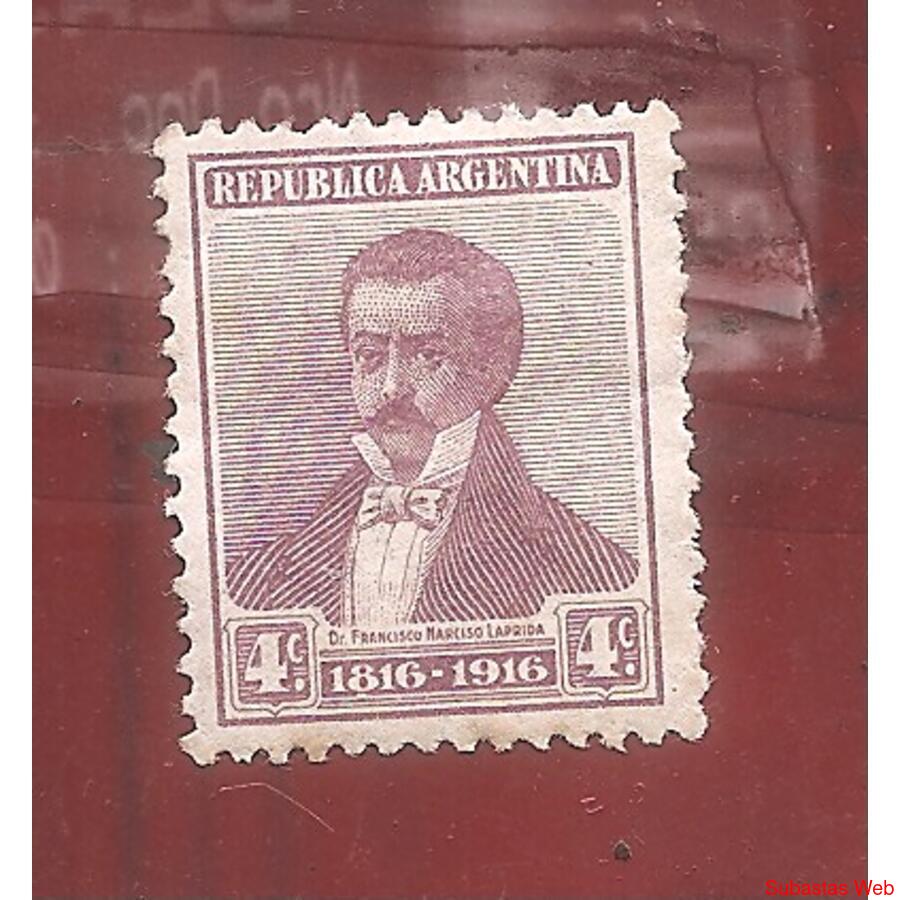ARGENTINA 1916(200I) 100 AÑOS DE INDEPENDENCIA  FILI HV  NUE