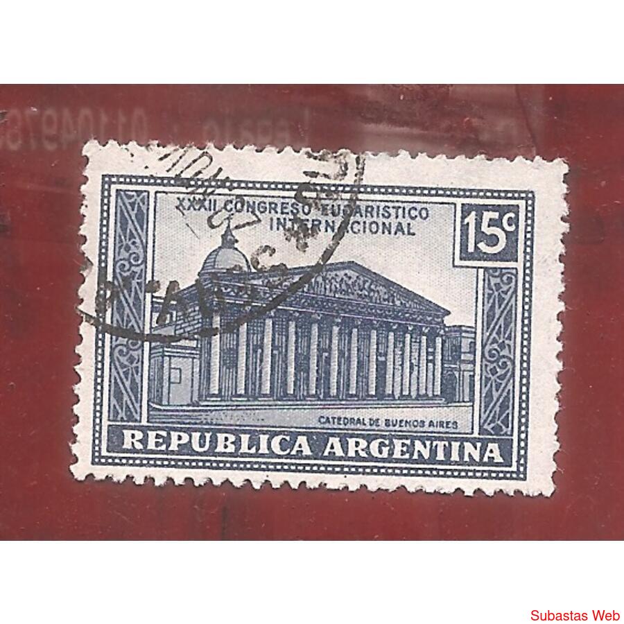 ARGENTINA 1934(360)  CONGRESO EUCARISTICO  USADA