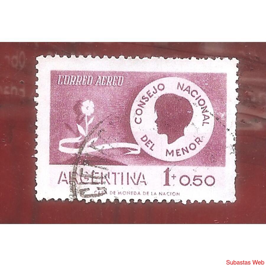 ARGENTINA 1957(A51) CONGRESO NACIONAL DEL MENOR  USADA