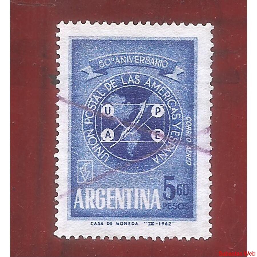 ARGENTINA 1962(A88) ANIERSARIO DE LA UPAE  USADA