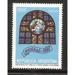 ARGENTINA 1981(1322)   NAVIDAD  MINT