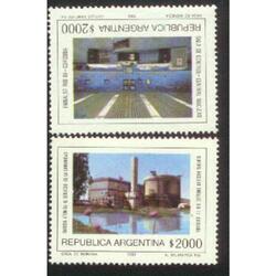 ARGENTINA 1982(1356-57) OBRAS DE INFRAESTRUCTURA  MINT