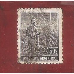 ARGENTINA  1911(176) LABRADOR  FILI  SOL CHICO  USADA