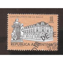 ARGENTINA 1966(777)  HOMENAJE A JUAN LASALLE  USADA