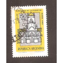 ARGENTINA 1977(1083) CORREO ORDINARIO: CABILDO BS. AS.  USAD