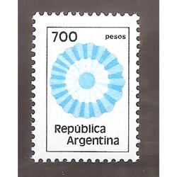 ARGENTINA 1980(1280)  ESCARAPELA ARGENTINA  NSG