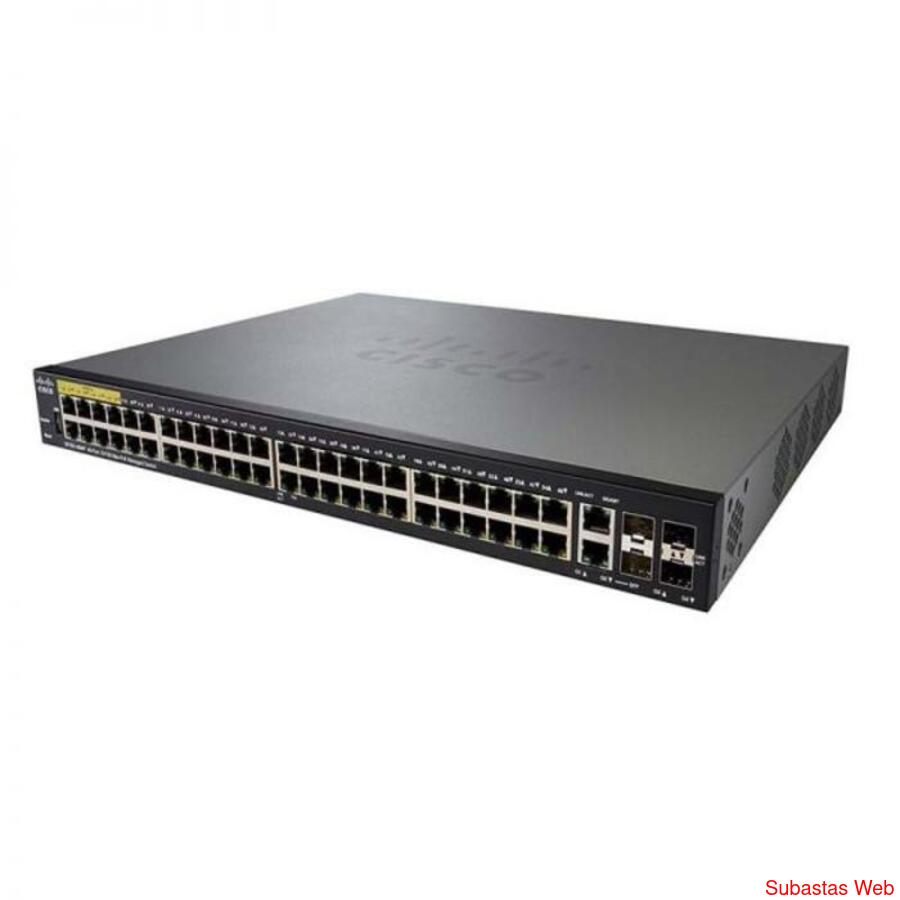 Switch Cisco SF350- 48 puertos 10/100 POE 17.6Gbps