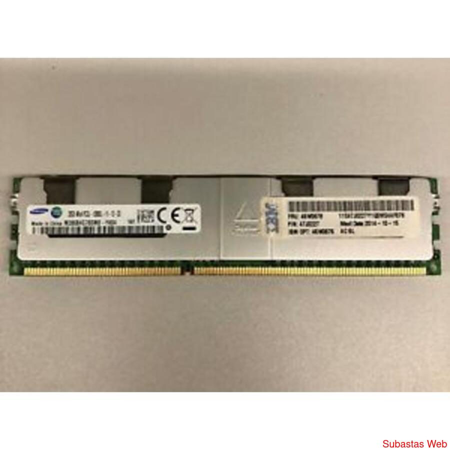 Memoria DDR3 32GB 12800L 1600MHZ ECC No Aptas Para PC
