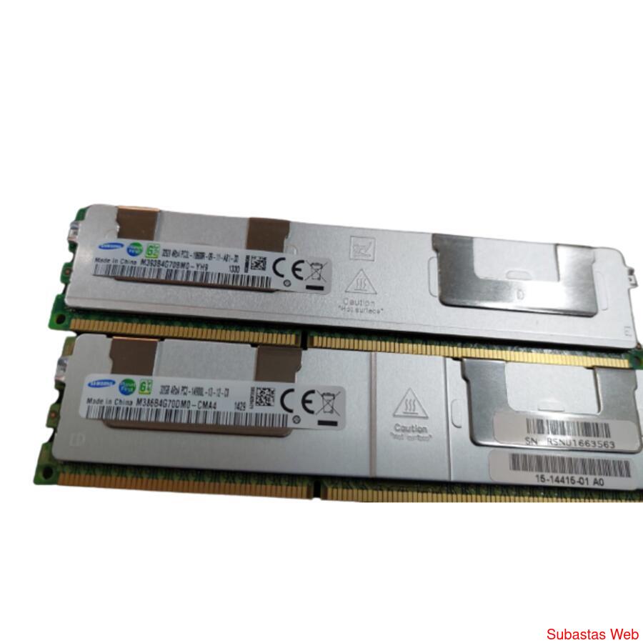 Memoria Cisco 64GB 4RX4 PC3L 12800L DDR3 ECC No Aptas PC
