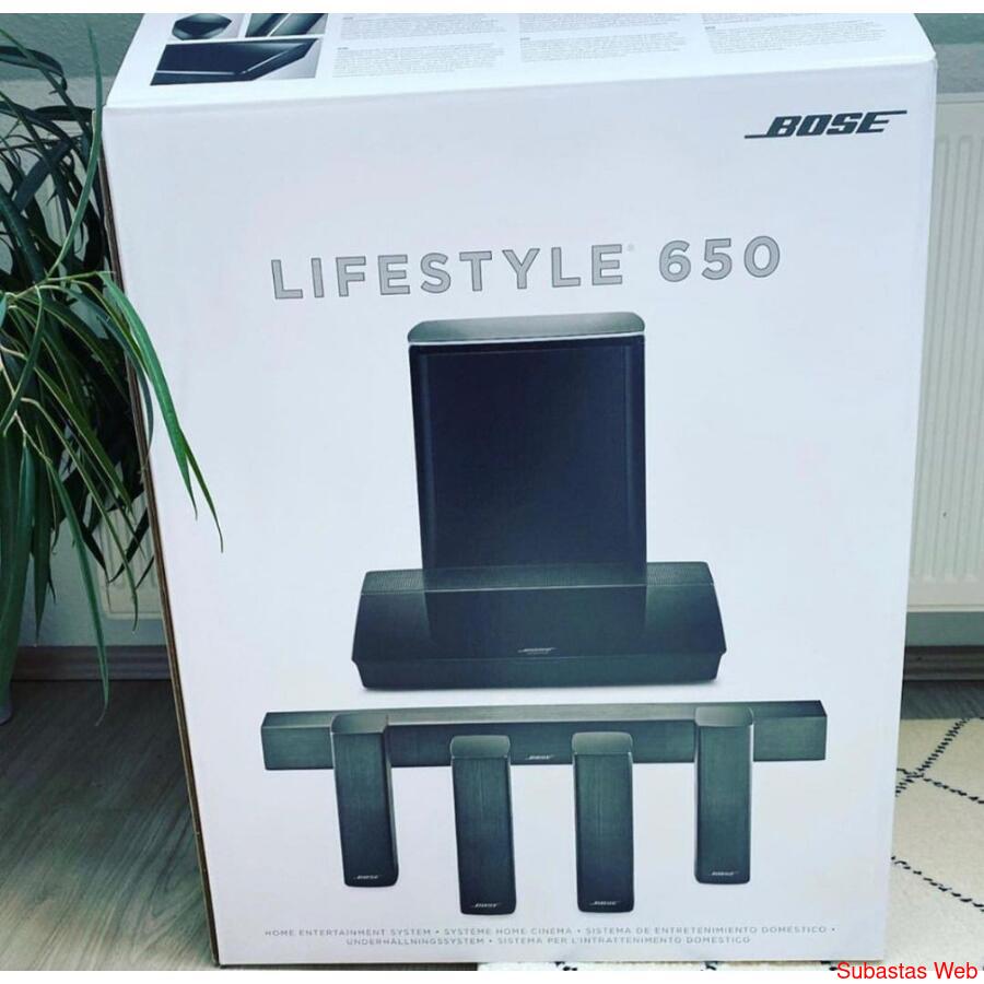 BRAND NEW BOSE LIFESTYLE 650 SOUND SYSTEM HOME THEATER