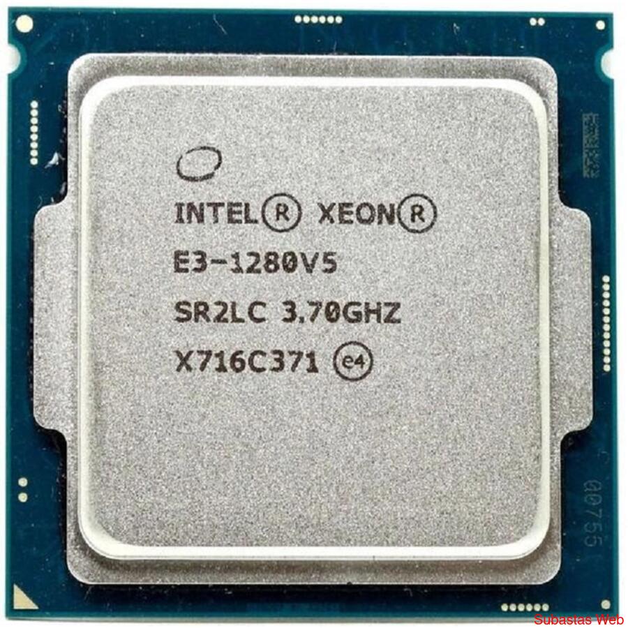 Microprocesador Intel Xeon E3-1280 V5 3.70Ghz 4 Nucleos