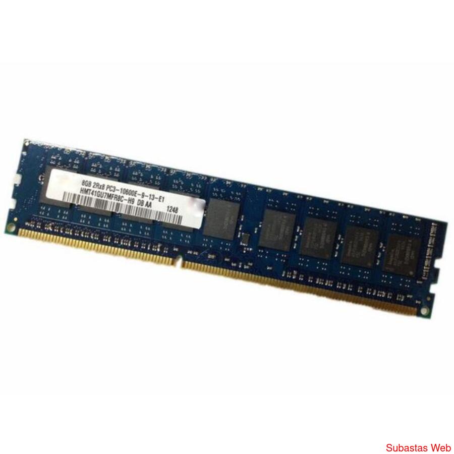 Memoria DDR3 8GB PC3-10600R ECC No Aptas Para PC