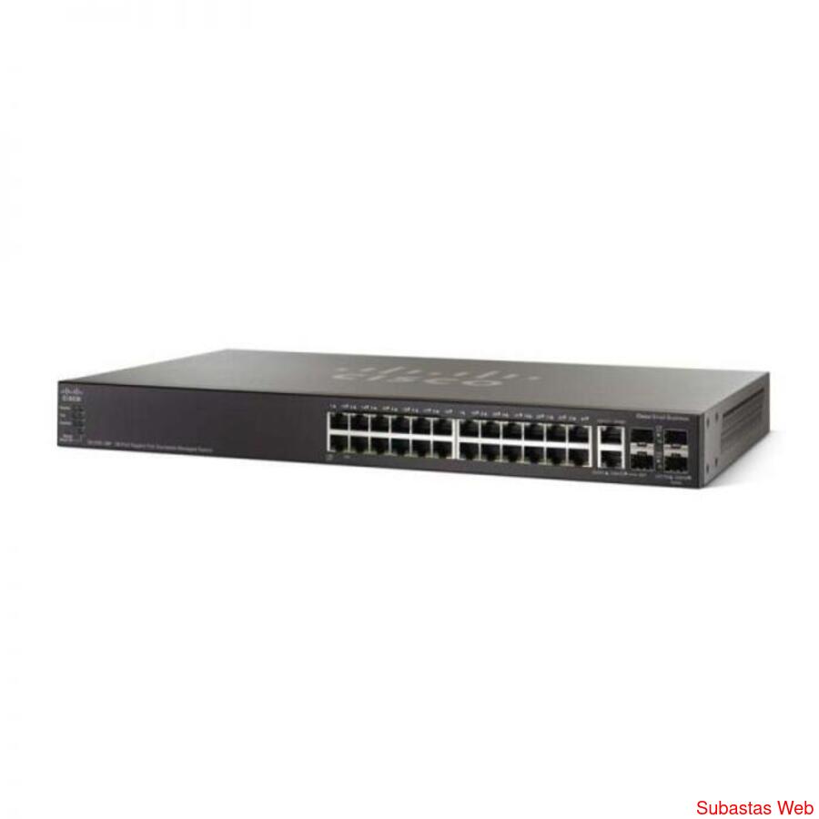Switch Cisco Small Business SG500-28P 24 puertos Giga PoE+