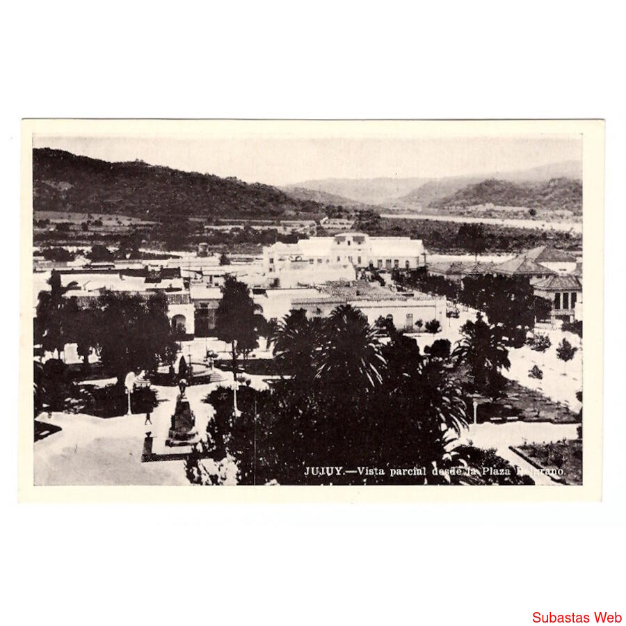 ARGENTINA. Jujuy. Vista parcial desde la Plaza Belgrano.