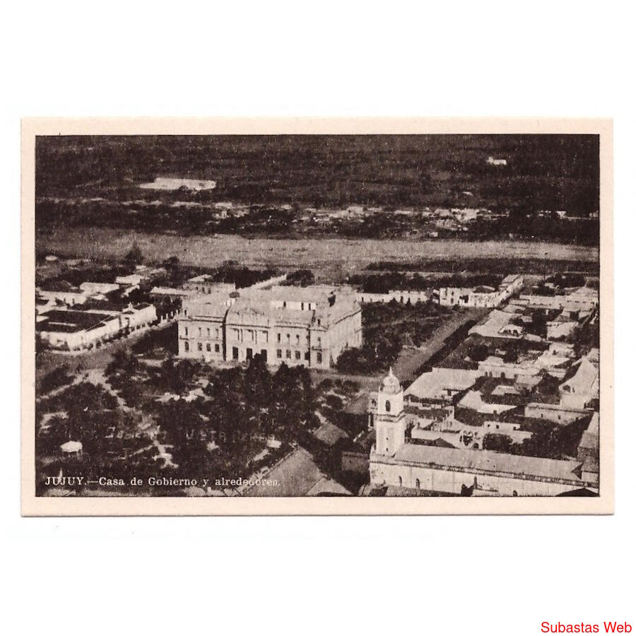 ARGENTINA. Jujuy. Casa de Gobierno y alrededores.