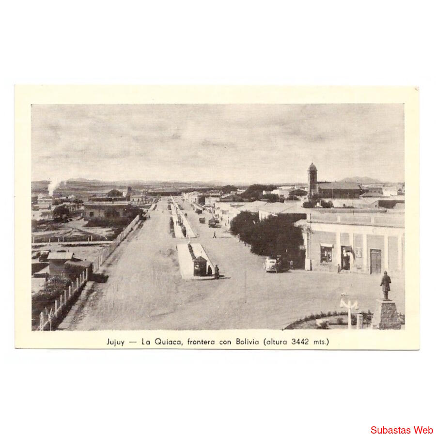 ARGENTINA. Jujuy. La Quiaca, frontera con Bolivia.