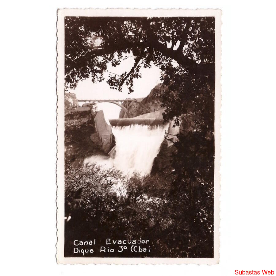 ARGENTINA. Córdoba. Canal Evacuador Dique Río Tercero.