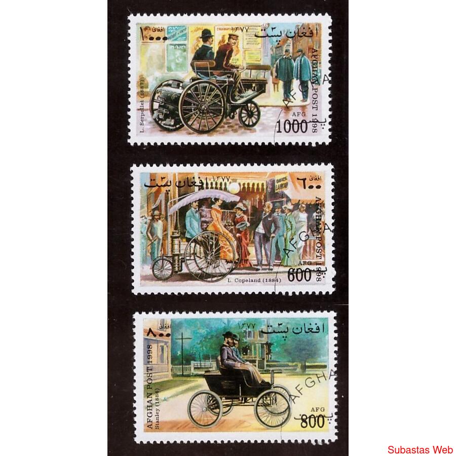 AFGANISTAN. Automóviles de época. 1998.