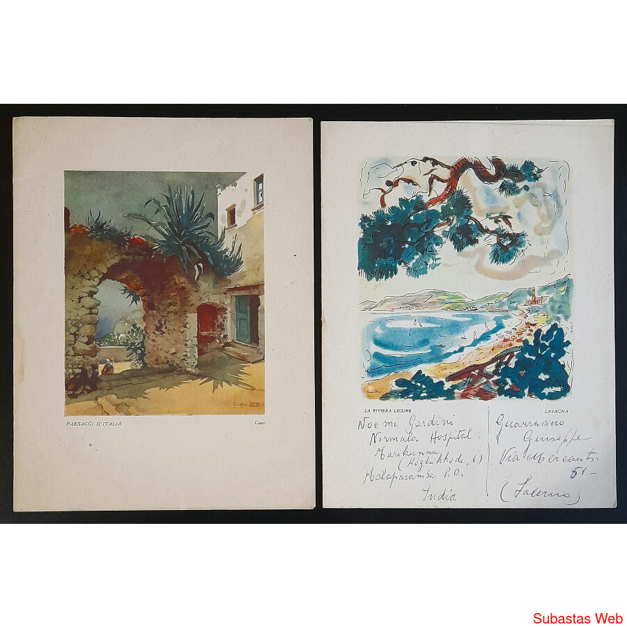 TRANSATLÁNTICO **GIULIO CESARE** 2 ANTIGUOS MENÚES. MIRAR!!!