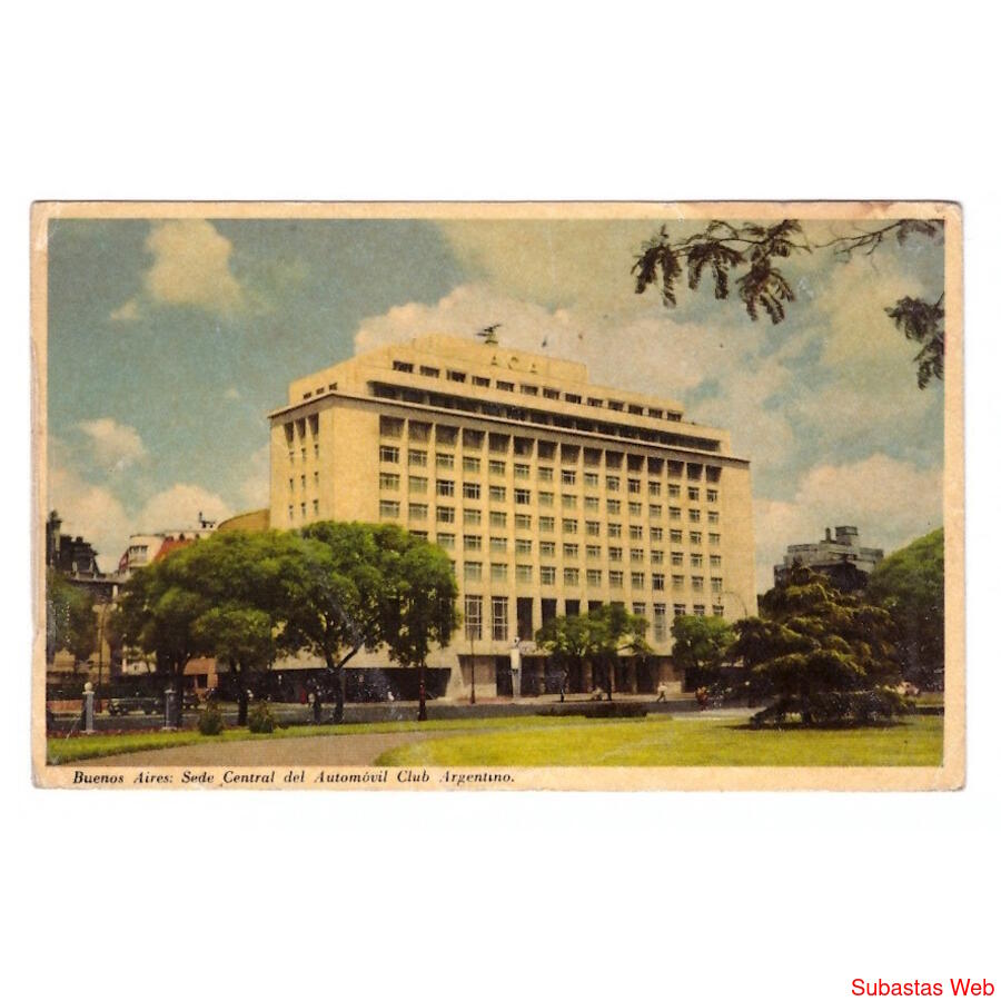 ARGENTINA. Buenos Aires. Sede Central del Automóvil Club Arg
