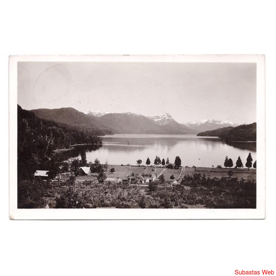 ARGENTINA. Lago Espejo con Cerro Campana. 1946.