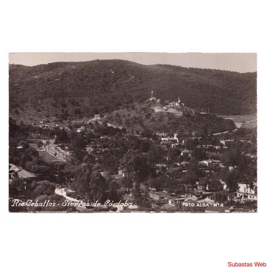 ARGENTINA. Sierras de Córdoba. Río Ceballos. 1956.