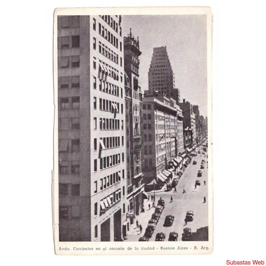 ARGENTINA. Buenos Aires. Avenida Corrientes. 1949.