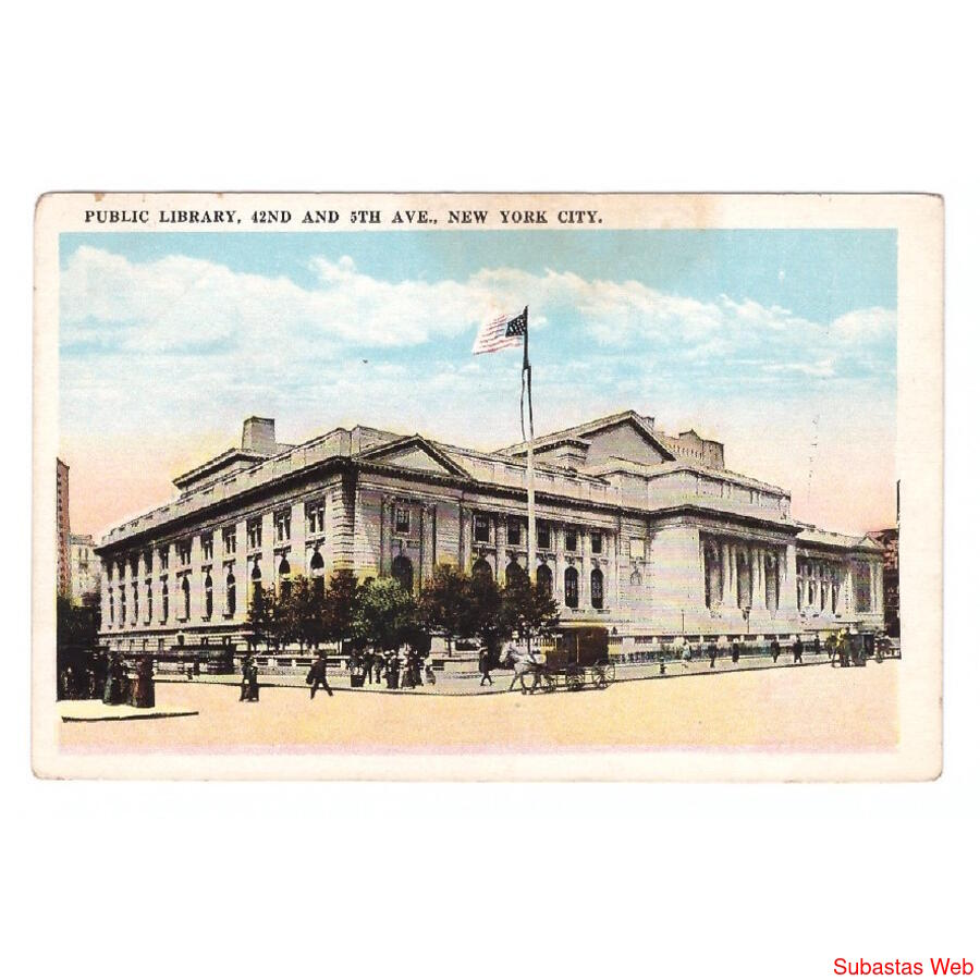 USA. New York City. Public Library.