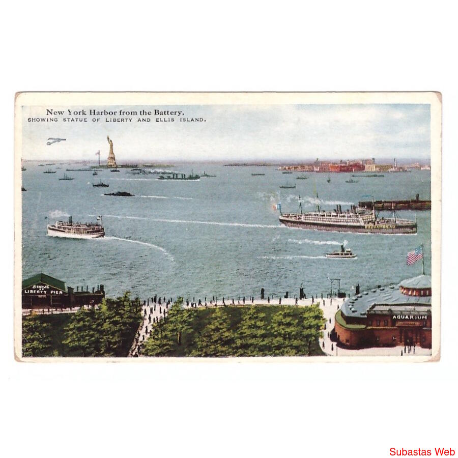 USA. New York Harbor from the Battery.