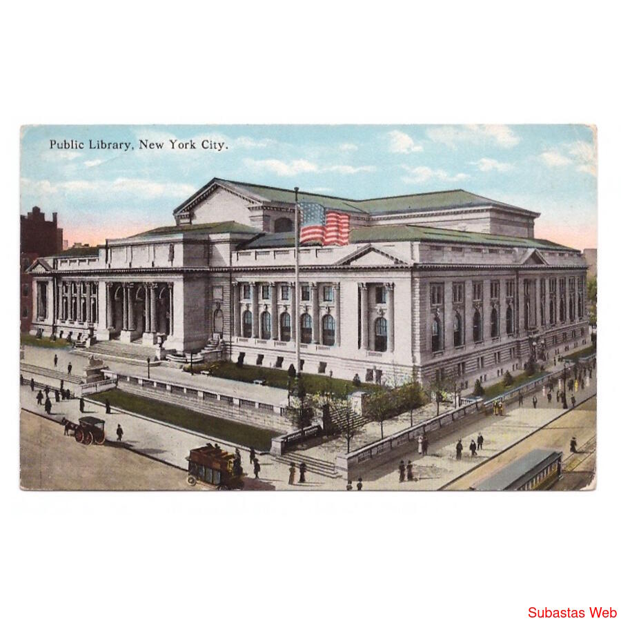 USA. New York City. Public Library.