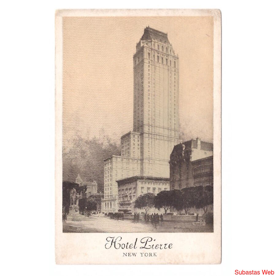 USA. New York. Hotel Pierre.