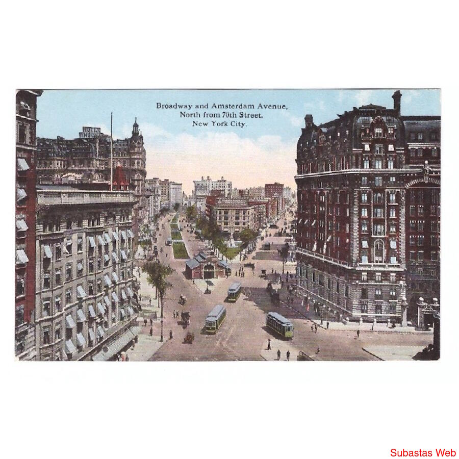 USA. New York City. Broadway and Amsterdam Avenue.