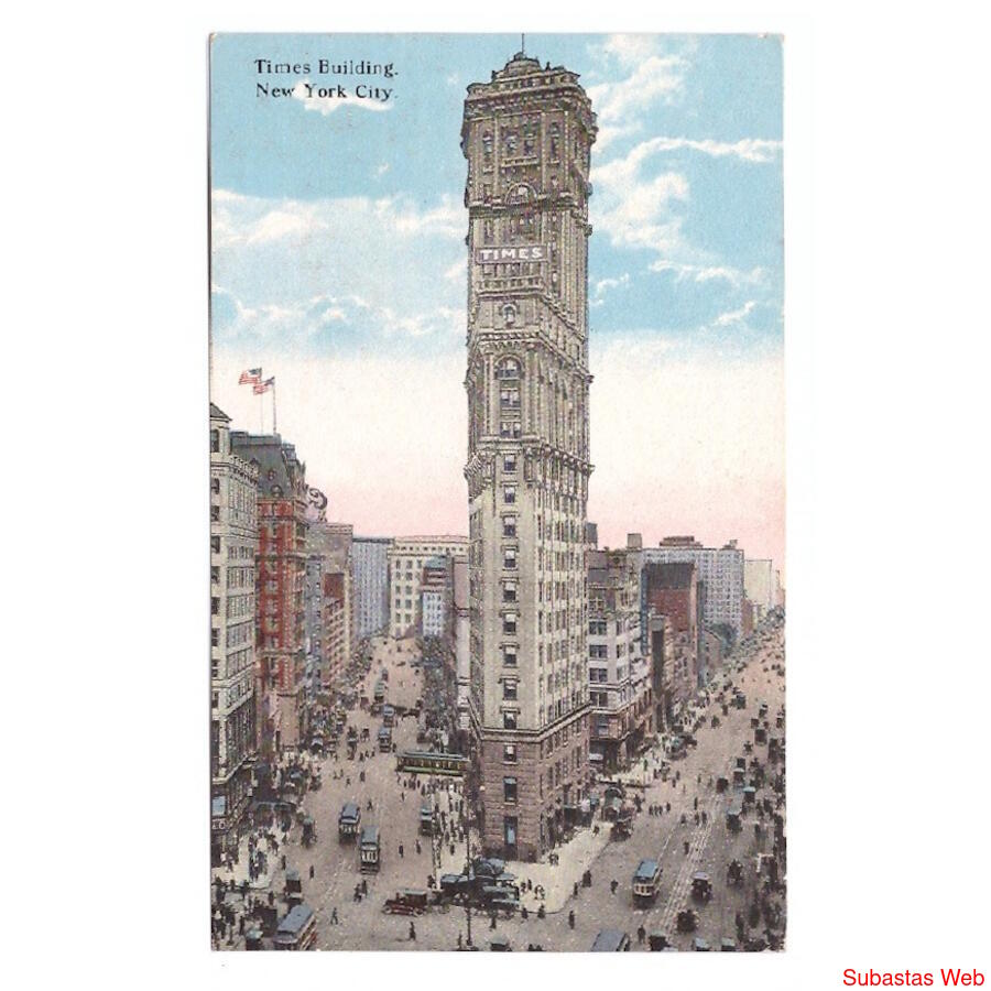 USA. New York City. Times Building.