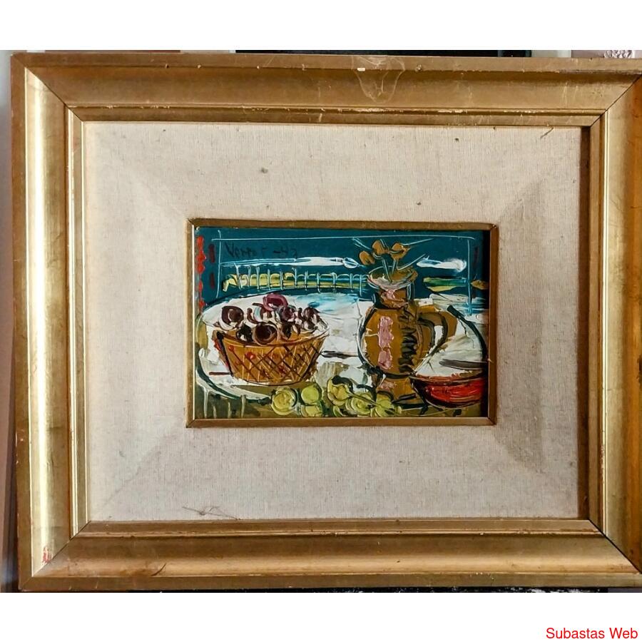 Bruno Venier.  Oleo.  Original.