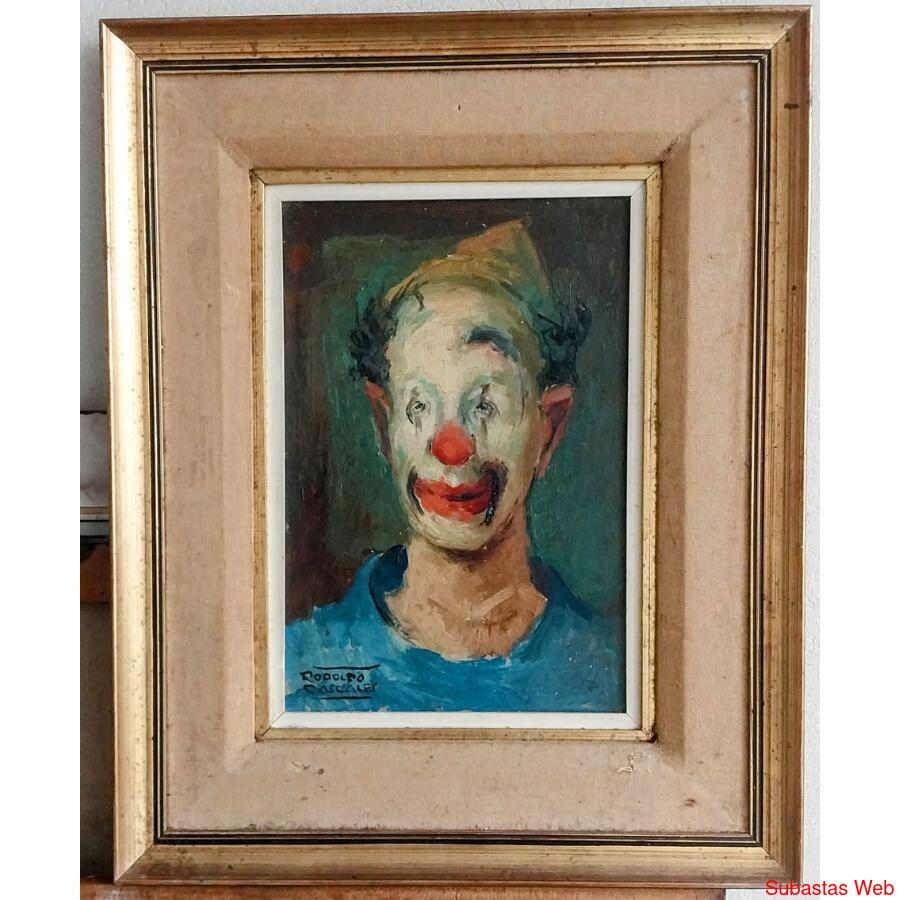 Rodolfo Cascales.  Oleo.  Original.