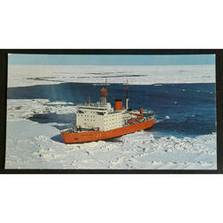 ARGENTINA TARJETA POSTAL DEL *ROMPEHIELOS ALMIRANTE IRIZAR*