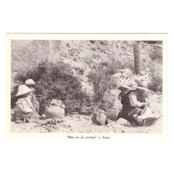 ARGENTINA. Jujuy. Alto en el camino.