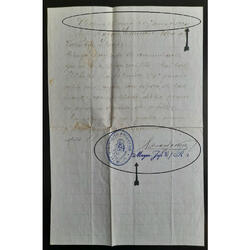 B. BLANCA. 1924 CARTA DEL JEFE DEL REGIMIENTO 5 INFANTERÍA!!