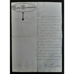 ESPAÑA, MADRID 1883 ESPECTACULAR *REALES ENCOMIENDAS* LUJO!!