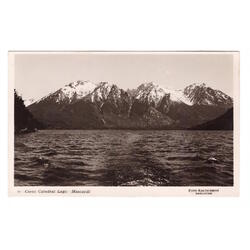 ARGENTINA. Cerro Catedral. Lago Mascardi.