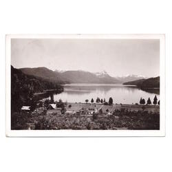 ARGENTINA. Lago Espejo con Cerro Campana. 1946.